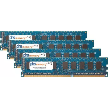 PHS-memory 32GB (4x8GB) rinkinys DDR3 ECC UDIMM 1333MHz PC3-10600E atmintis Apple Mac Pro 5,1 SP463082