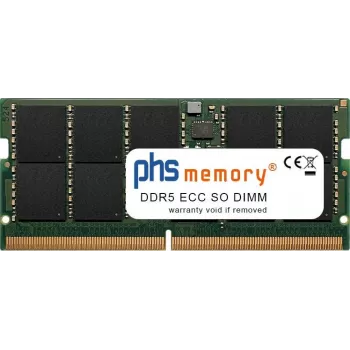 PHS-memory 48GB DDR5 ECC SO-DIMM 4800MHz PC5-38400E atmintis, skirta Asustor Lockerstor 8 Gen3 (AS6808T) SP566014