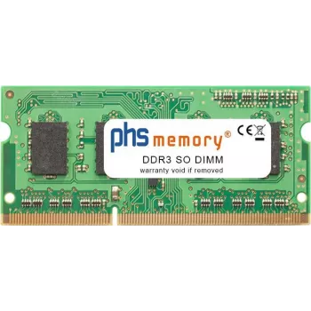 PHS-memory 4GB DDR3L 1600MHz SO-DIMM atminties modulis su Samsung M471B5173EB0-YK0
