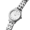 Pierre Cardin CF.0601.SJ moteriškas kvarcinis laikrodis – 30 mm nerūdijančio plieno, sidabrinis ciferblatas