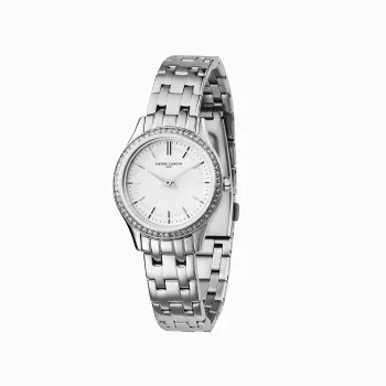 Pierre Cardin CF.0601.SJ moteriškas kvarcinis laikrodis – 30 mm nerūdijančio plieno, sidabrinis ciferblatas