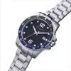 Pierre Cardin vyriškas analoginis kvarcinis laikrodis CNI.0030 40 mm juodas ciferblatas odinis dirželis