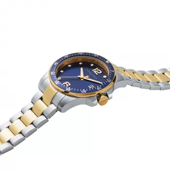 Pierre Cardin vyrų laikrodis CNI.0031 40mm nerūdijančio plieno korpusas, juodas ciferblatas, odinis dirželis