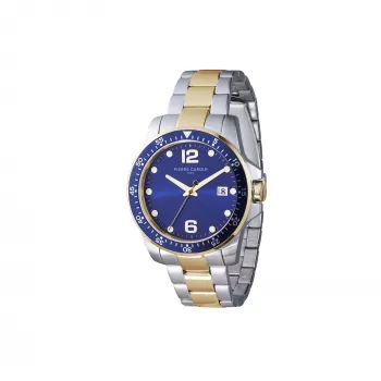 Pierre Cardin vyrų laikrodis CNI.0031 40mm nerūdijančio plieno korpusas, juodas ciferblatas, odinis dirželis
