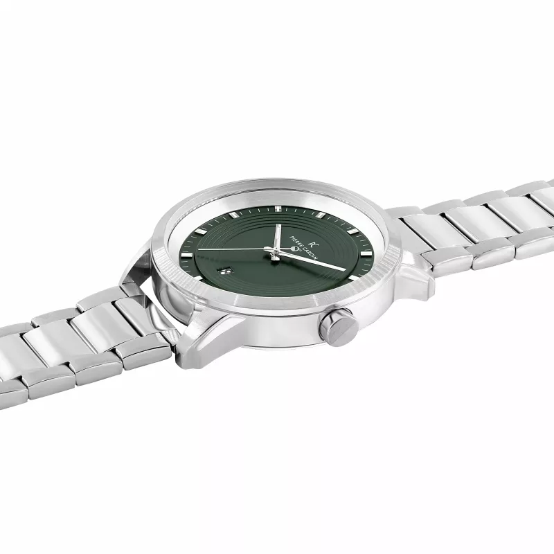 Pierre Cardin vyriškas laikrodis CCP.5028 (45 mm) nerūdijančio plieno korpusas, juodas ciferblatas, odinis dirželis