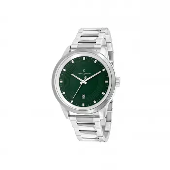 Pierre Cardin vyriškas laikrodis CCP.5028 (45 mm) nerūdijančio plieno korpusas, juodas ciferblatas, odinis dirželis