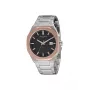 Pierre Cardin vyriškas laikrodis CF.1000.MU 42mm kvarcinis analoginis nerūdijančio plieno juodas ciferblatas odinis dirželis