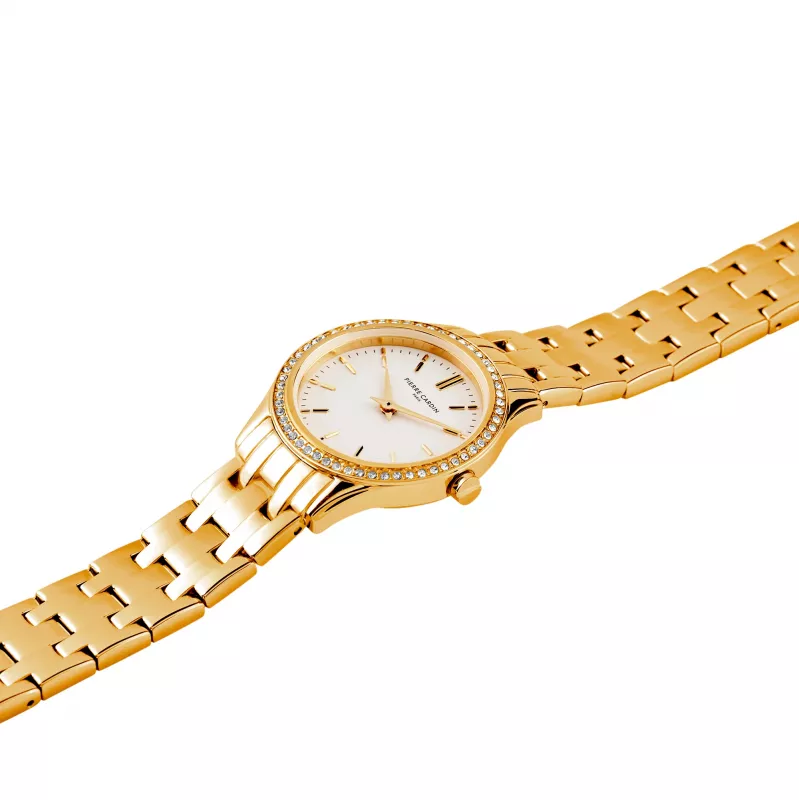Pierre Cardin moteriškas analoginis kvarcinis laikrodis CF.0607.SE.G (30mm)