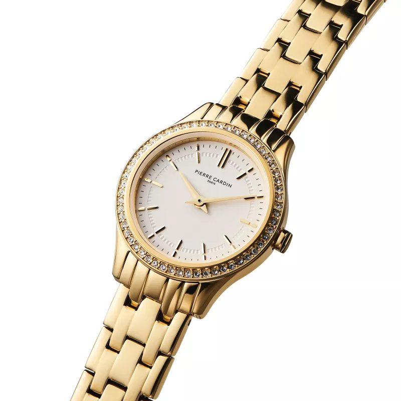 Pierre Cardin moteriškas analoginis kvarcinis laikrodis CF.0607.SE.G (30mm)