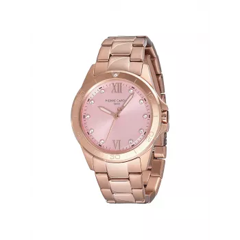 Pierre Cardin Women's CF.1009.MR.1 Quartz Analog Watch 34mm Rose Gold Stainless Steel