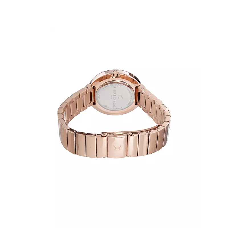 Pierre Cardin Moteriškas CF.1010.MR.1 Kvarcinis Analoginis Laikrodis 32mm Rožinis Auksas