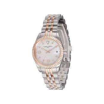 Pierre Cardin Women's Quartz Analog Watch CF.1012.MU (28mm) Silver Stainless Steel Milanese Mesh
