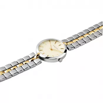 Pierre Cardin Moteriškas Laikrodis CF.0707.SU.G 32mm Sidabrinis Nerūdijančio Plieno Milano Apyrankė