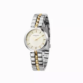 Pierre Cardin Moteriškas Laikrodis CF.0707.SU.G 32mm Sidabrinis Nerūdijančio Plieno Milano Apyrankė