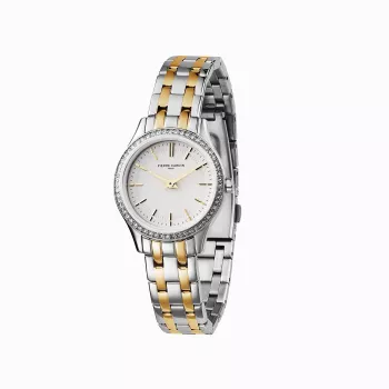 Pierre Cardin moteriškas laikrodis CF.0607.SU.G 30mm sidabrinis nerūdijantis plienas