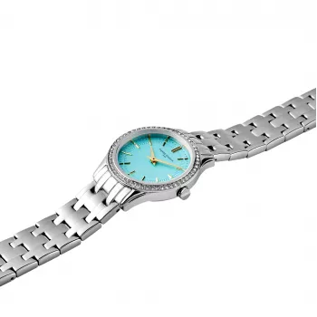Pierre Cardin Moteriškas Laikrodis CF.0609.SJ (30mm) - Sidabrinis Nerūdijantis Plienas