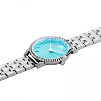 Pierre Cardin Moteriškas Laikrodis CPI.2588 32mm Rožinis Auksas Nerūdijantis Plienas Tinklelis