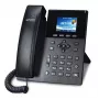 PLANET VIP-1260PT IP telefonas su 3MP kamera, 6 linijų LCD, juodos spalvos