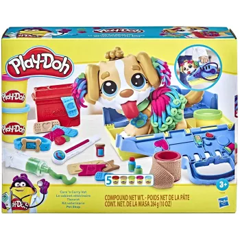 Play-Doh Care 'n Carry Vet veterinaro komplektas