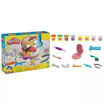 Play-Doh Drill 'n Fill odontologo žaidimų rinkinys