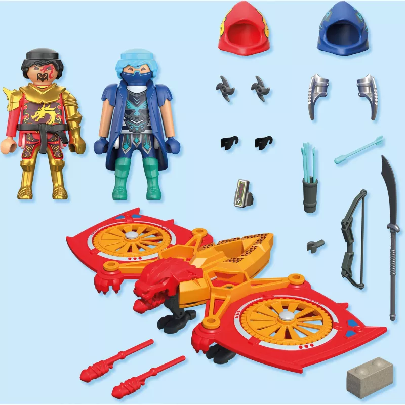 Playmobil 71833 Heroes: Hero Drone vs Evil Ninja