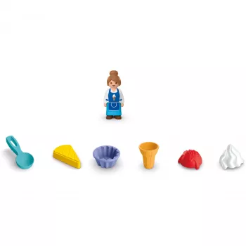 PLAYMOBIL 72006 JUNIOR Smėlio ledų kavinė
