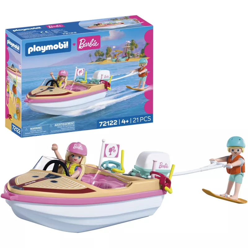 Playmobil 72122 Barbie Adventure Boat