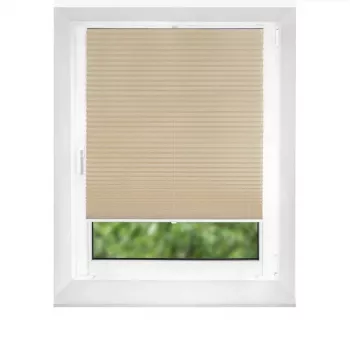 Plisse žaliuzės Pearl Termo 70x210 Smėlio spalvos