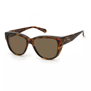 Polaroid Ancillaries Women's Sunglasses PLD9013S9N4 - Juodas rėmelis, pilki poliarizuoti lęšiai