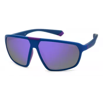 POLAROID PLD2142S802 Unisex Sunglasses Havana Frame Grey Polarized Lens 61mm