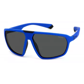 POLAROID PLD2142SDOF Unisex Rectangular Sunglasses - Polarized UV400 - 61mm Lens