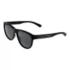 Polaroid PLD2156S56003 Unisex Rectangular Sunglasses - Black Frame, Grey Polarized TAC Lenses, UV400 Protection