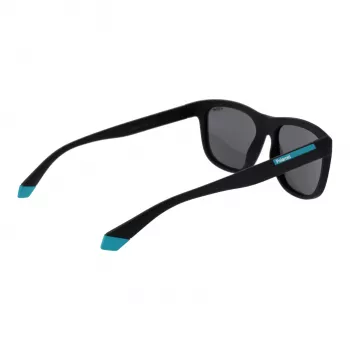 Polaroid PLD2163/S Unisex Akiniai - Juodas Rėmelis, Pilki Poliarizuoti Lęšiai - 54mm