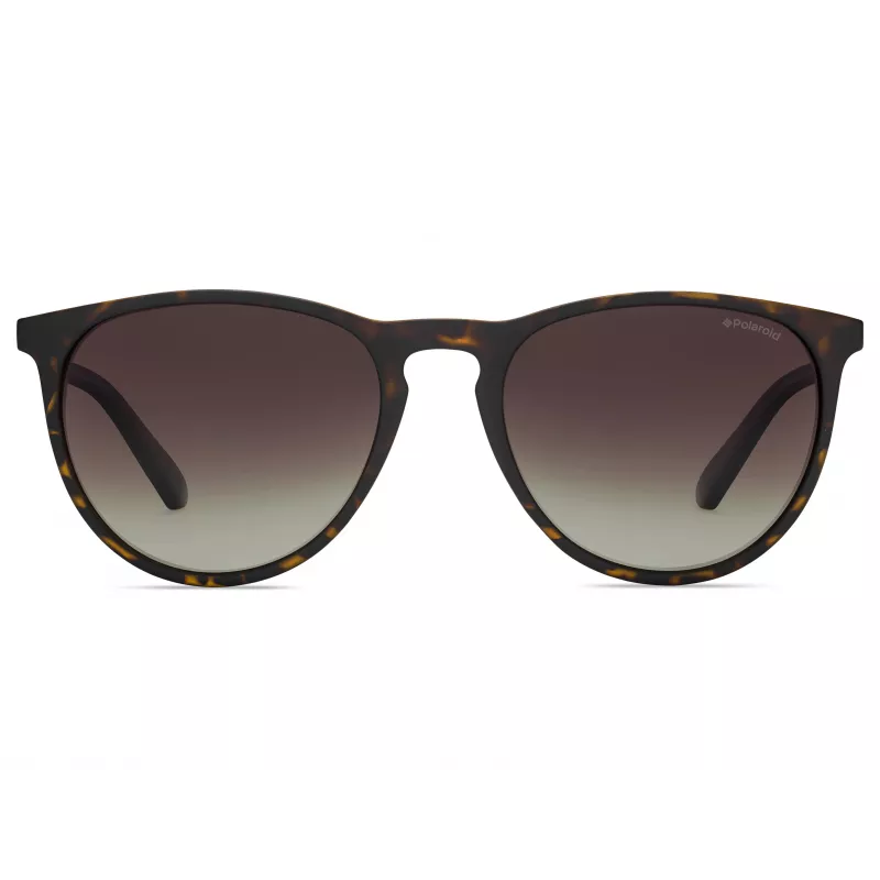 POLAROID PLD6003NSV08L Unisex Polarizuoti Akiniai nuo Saulės - Juodas Rėmas, Pilki Lęšiai 54mm