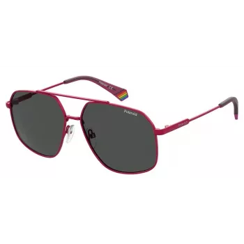 Polaroid PLD6173SQHO Unisex Sunglasses - Square Polarized Polycarbonate - 58/14/140 mm