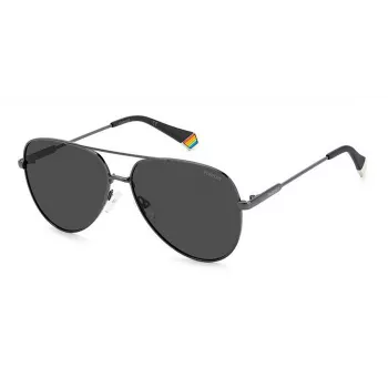 POLAROID PLD6187SKJ1G0 Unisex Sunglasses Havana Green 60/18/145 mm