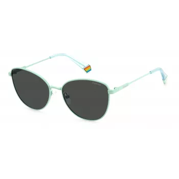 Polaroid PLD6188S5CB Moteriški Akiniai nuo Saulės - Havana Acetato Rėmelis, Rudi Poliarizuoti Lęšiai, 55mm