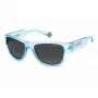POLAROID PLD6197SMCMVU Unisex Havana Square Akiniai su Rudais Poliarizuotais Stiklais