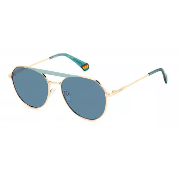 Polaroid PLD6211SXPEF Unisex Akiniai - Rudi Havana Rėmeliai, Rudi Poliarizuoti Lęšiai, 57mm