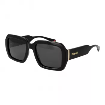 Polaroid PLD6223SX5480 Unisex Rectangular Sunglasses Havana 54 mm