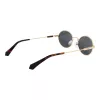 Polaroid PLD6228SX5300 Unisex Akiniai Nuo Saulės – Juodas Rėmelis, Pilki Lęšiai, 53 mm