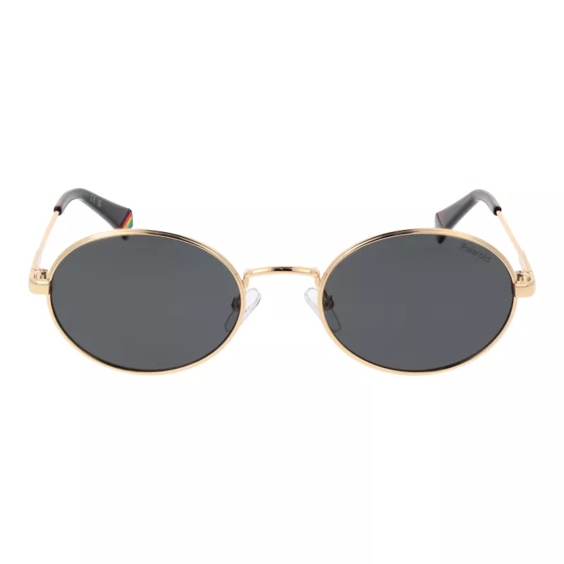 Polaroid PLD6228SX5300 Unisex Akiniai Nuo Saulės – Juodas Rėmelis, Pilki Lęšiai, 53 mm