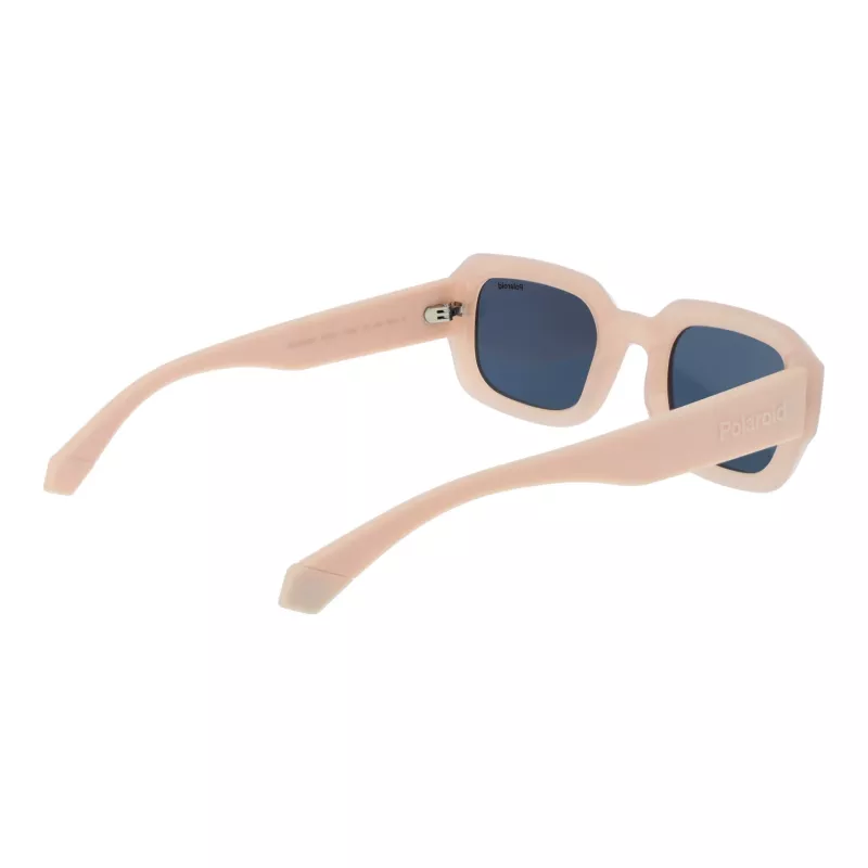 POLAROID PLD6239SX51FW Unisex akiniai nuo saulės – poliarizuoti, kvadratinis rėmelis 51 mm
