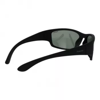 Polaroid PLD7005S63YYV Unisex Tiesioginiai Akiniai nuo Saulės – Juodas Rėmas, Pilki Lęšiai 63mm