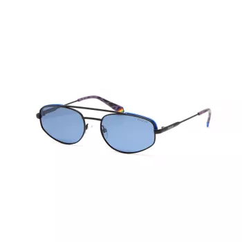 POLAROID Unisex PLD6130SOY4 Akiniai Havana Rudi Poliarizuoti 55mm