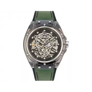 POLICE Vyriškas Analoginis Kvarcinis Laikrodis PEWGR1592404 44mm Juoda Oda
