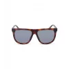 POLICE Vyrų SPLN33V59878P Stačiakampiai Poliarizuoti Akiniai nuo Saulės - Havana Acetato Rėmelis, Rudi Lęšiai, 59mm