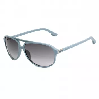 POLICE Vyriški Aviatoriaus Stiliaus Akiniai Nuo Saulės SPL962607H1X Havana Rėmelis Žali Lęšiai 60mm