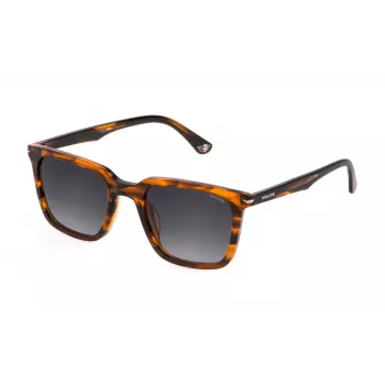 Police Vyrų Akiniai nuo Saulės SPLL80-520836 Havana Brown Acetate 52mm
