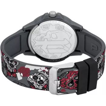 POLICE vyriškas laikrodis PEWUM2119560 40mm nerūdijantis plienas oda ruda